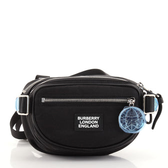 Burberry Logo Cannon Belt Pack Bag Nylon