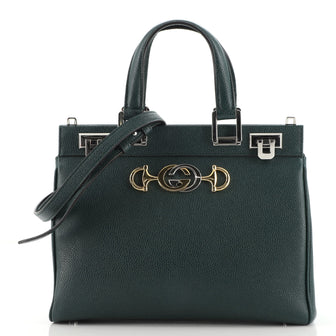 Gucci Zumi Top Handle Bag Leather Small