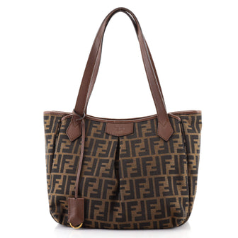 Fendi Grande Shopping Bag Zucca Canvas