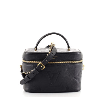 Louis Vuitton Vanity Handbag Monogram Empreinte Giant PM
