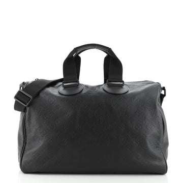 Louis Vuitton Speedy Bandouliere Bag Monogram Shadow Leather 40