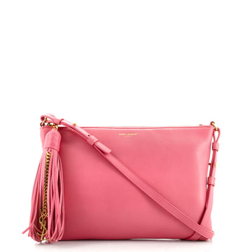 Saint Laurent Teen Monogram Crossbody Bag Leather