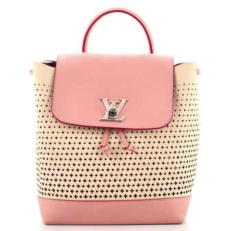Louis Vuitton Lockme Backpack Perforated Leather