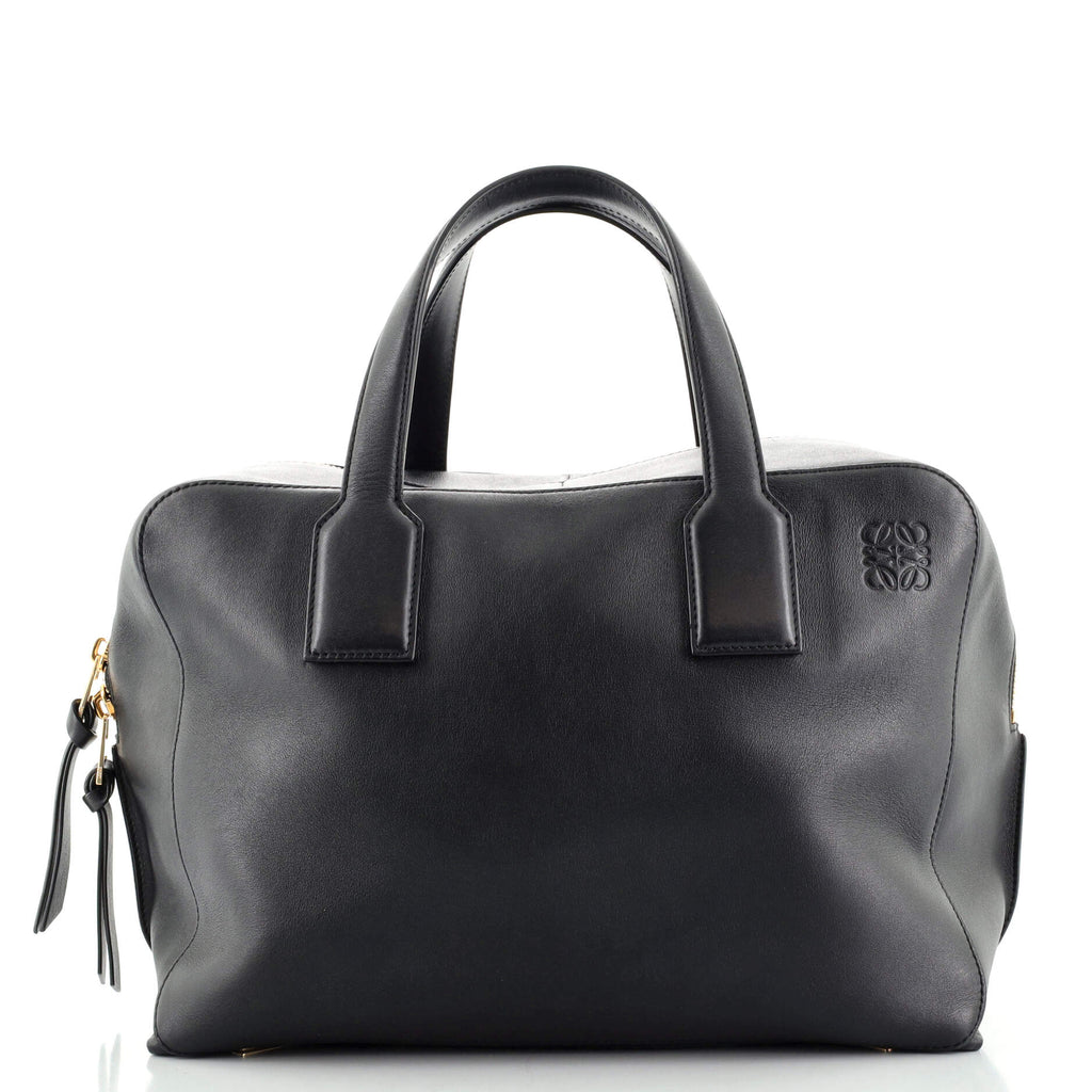 Loewe Goya Weekender Bag Leather Large Black 11803781