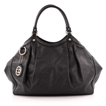 Gucci Sukey Tote Guccissima Leather Large