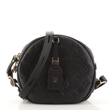 Louis Vuitton Boite Chapeau Souple Bag Monogram Empreinte Leather MM