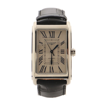 Longines DolceVita Automatic Watch Stainless Steel and Alligator 28