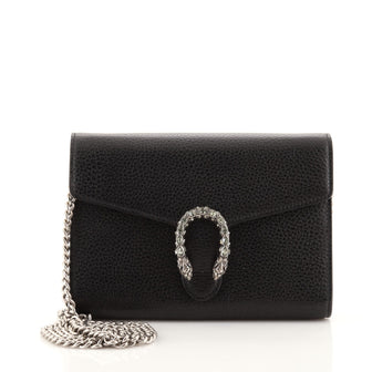 Gucci Dionysus Chain Wallet Leather with Embellished Detail Small
