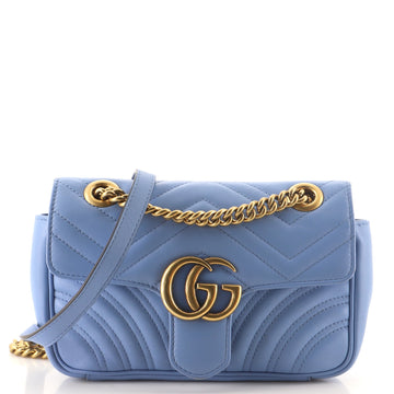 Gucci GG Marmont Flap Bag Matelasse Leather Mini