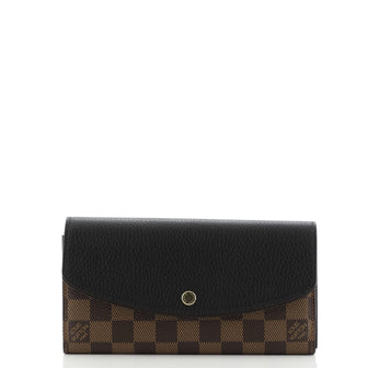 Louis Vuitton Normandy Wallet Damier and Leather