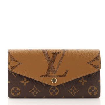 Louis Vuitton Sarah Wallet NM Reverse Monogram Giant and Monogram Canvas