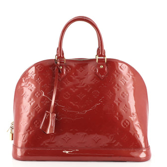 Louis Vuitton Alma Handbag Monogram Vernis GM