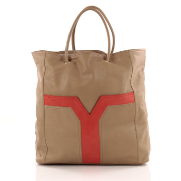 Saint Laurent Lucky Chyc Tote Leather Medium