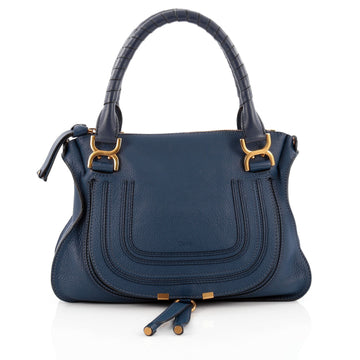 Chloe Marcie Satchel Leather Medium
