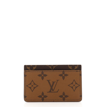 Louis Vuitton Card Holder Reverse Monogram Canvas