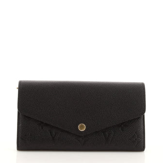Louis Vuitton Sarah Wallet NM Monogram Empreinte Leather