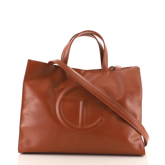 Telfar Shopping Tote Faux Leather Medium