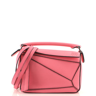 Loewe Mini Puzzle Bag - Pink Handle Bags, Handbags - LOW51613