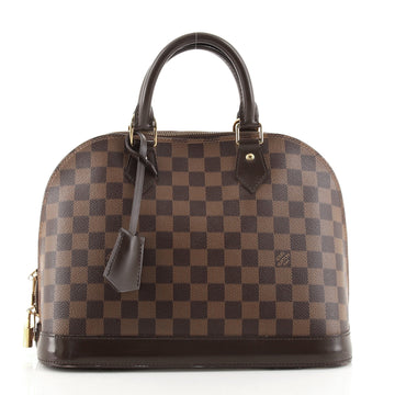Louis Vuitton Vintage Alma Handbag Damier PM