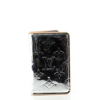 Louis Vuitton Slender Pocket Organizer Monogram Mirror Coated Canvas
