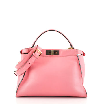 Fendi Peekaboo Bag Rigid Leather Regular