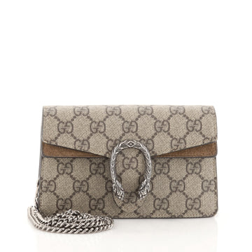 Gucci Dionysus Bag GG Coated Canvas Super Mini