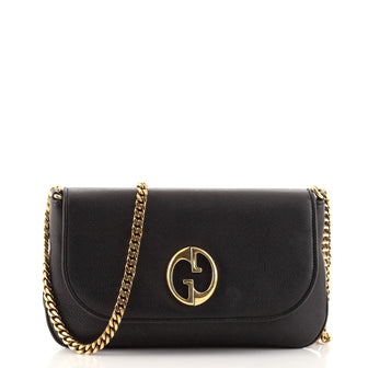 Gucci 1973 Chain Shoulder Bag Leather Medium