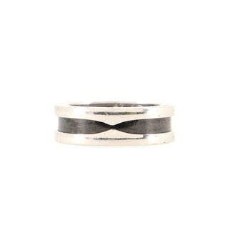 Bvlgari Save the Children One Band Ring Sterling Silver and Ceramic
