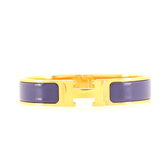 Hermes Clic H Bracelet Enamel Narrow