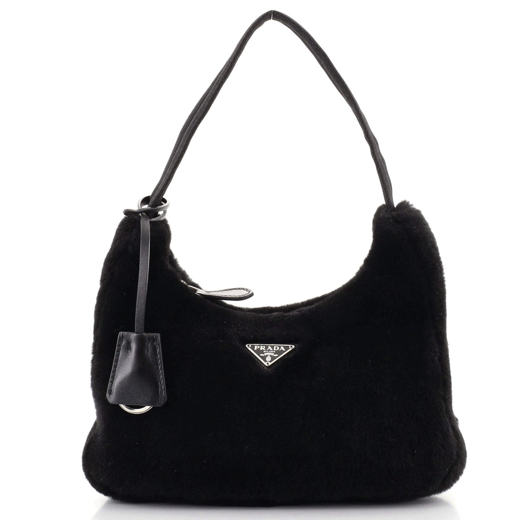 Prada Women's Re-Edition Shearling Mini-bag