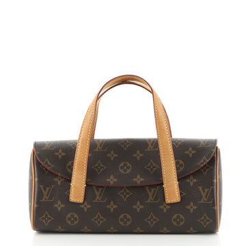 Louis Vuitton Sonatine Handbag Monogram Canvas