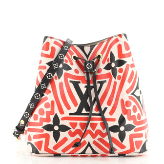 Louis Vuitton NeoNoe Handbag Limited Edition Crafty Monogram Giant MM
