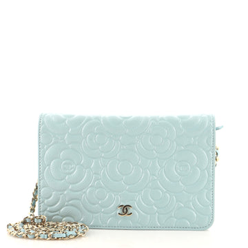 Chanel Wallet on Chain Camellia Caviar