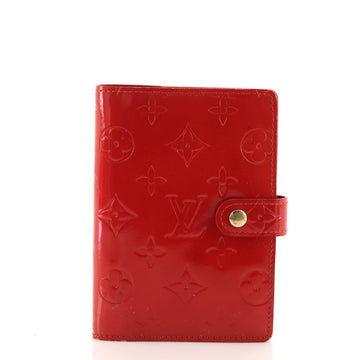 Louis Vuitton Ring Agenda Cover Monogram Vernis PM