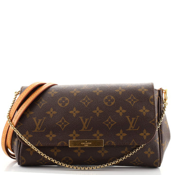 Louis Vuitton Favorite Handbag Monogram Canvas MM
