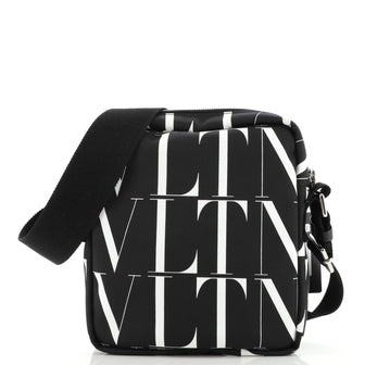 Valentino VLTN Times Crossbody Bag Printed Nylon Small