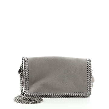 Stella McCartney Falabella Flap Crossbody Bag Shaggy Deer Small