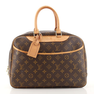 Louis Vuitton Deauville Handbag Monogram Canvas