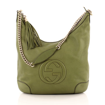 Gucci Soho Hobo Chain Strap Leather Medium