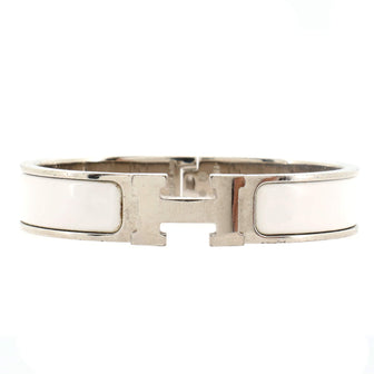 Hermes Clic H Bracelet Enamel Narrow