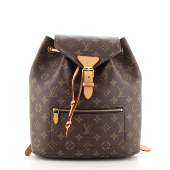 Louis Vuitton Montsouris Backpack Monogram Canvas