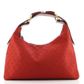 Gucci Horsebit Hobo GG Canvas Medium