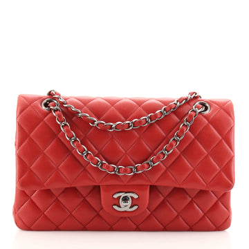Chanel Classic Double Flap Bag Quilted Lambskin Medium
