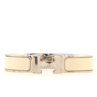 Hermes Clic H Bracelet Enamel Narrow