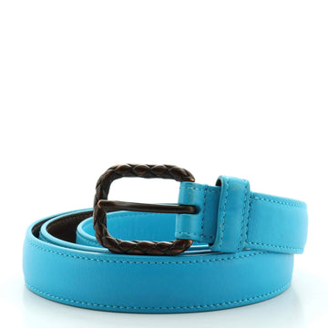 Bottega Veneta Intrecciato Buckle Belt Leather Medium