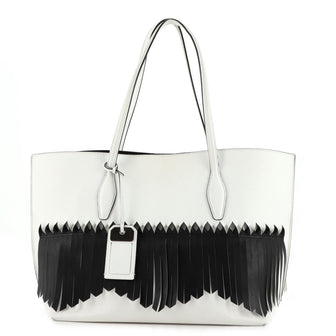 Tod's Fringe Joy Tote Leather Medium