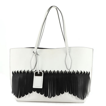 Tod's Fringe Joy Tote Leather Medium