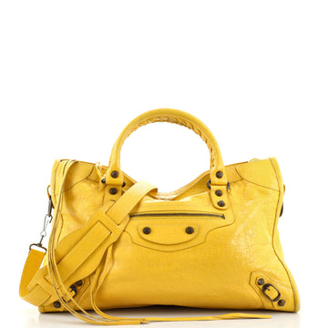 Balenciaga City Classic Studs Bag Leather Medium