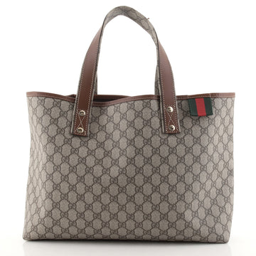 Gucci Web Loop Tote GG Coated Canvas Medium
