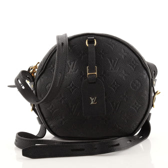 Louis Vuitton Boite Chapeau Souple Bag Monogram Empreinte Leather MM
